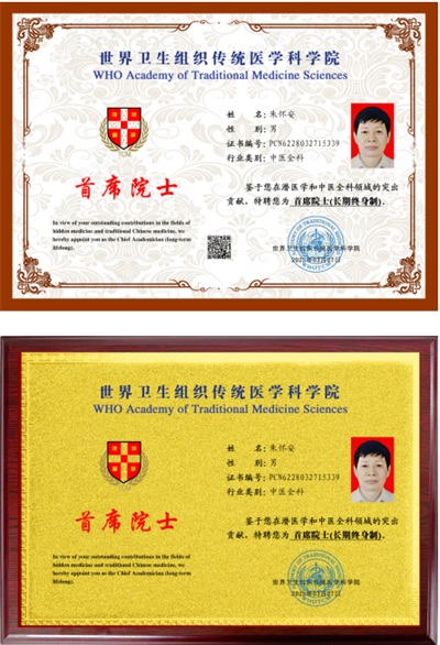 备受瞩目满载荣誉院士专家——朱怀安