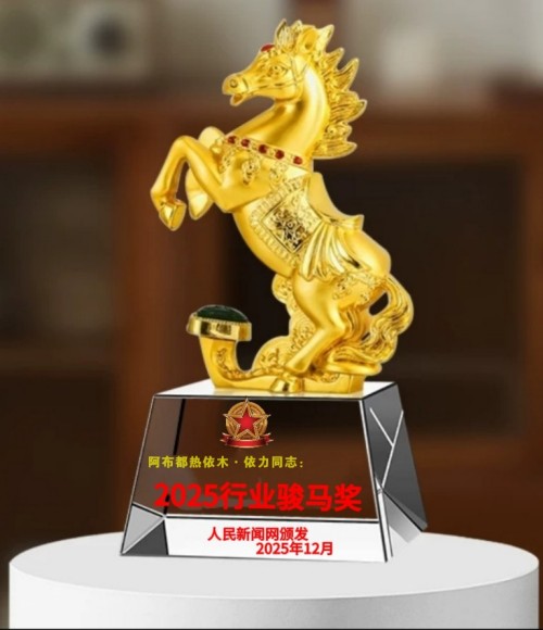 恭贺著名优秀诚信企业家---阿布都热依木·依力荣膺2025行业骏马奖