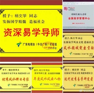 喜迎两会特别报道 全球华人易学专家智库专家、著名易学泰斗、国际顶尖世界级人物---杨文学
