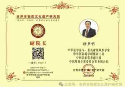 【聚焦两会重点推荐报道】世界非物质文化遗产研究院副院长---徐声明