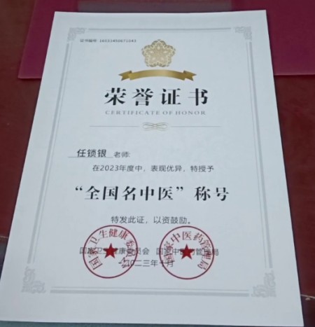 锚定十五五健康中国战略 中医传承非遗技师任锁银的基层健康守护路